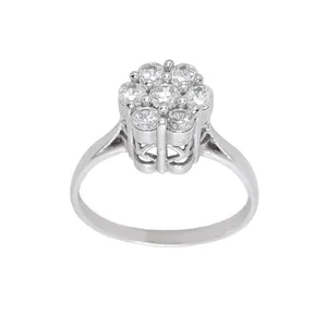 انگشتر نقره زنانه کد 30