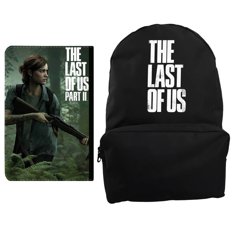 کوله پشتی طرح بازی last of us کد 291 به همراه کلاسور