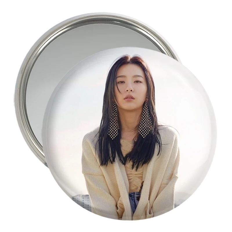 آینه جیبی خندالو مدل سولگی گروه رد ولوت Red Velvet  کد 19634