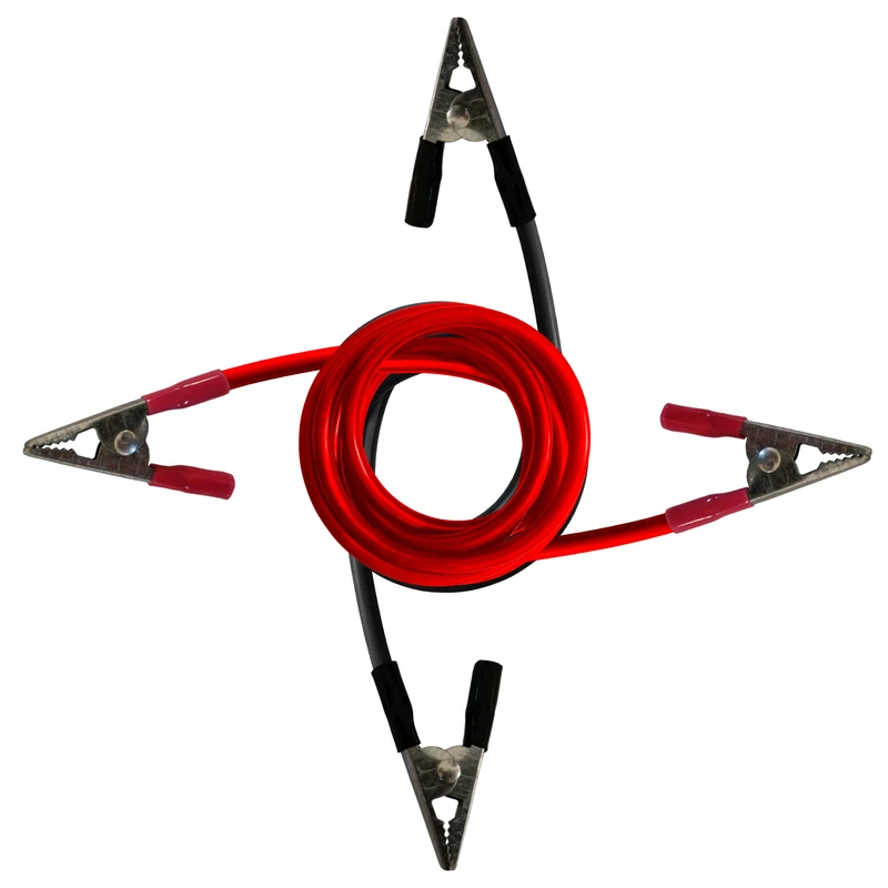 کابل اتصال باطری به باطری خودرو مدل Plus 800A-3m مجموعه 2 عددی