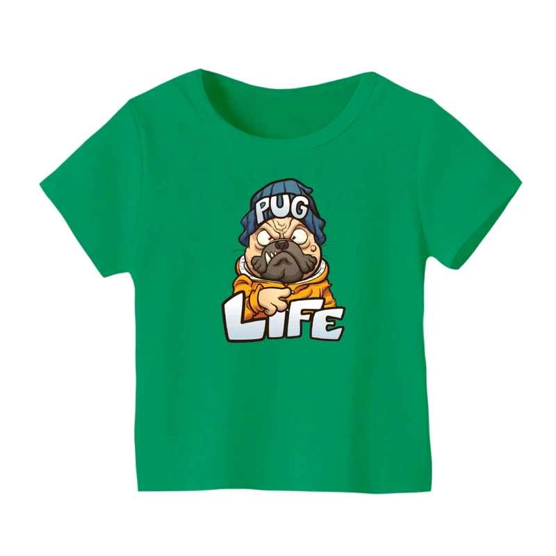 تی شرت آستین کوتاه بچگانه مدل سگ کد ۴