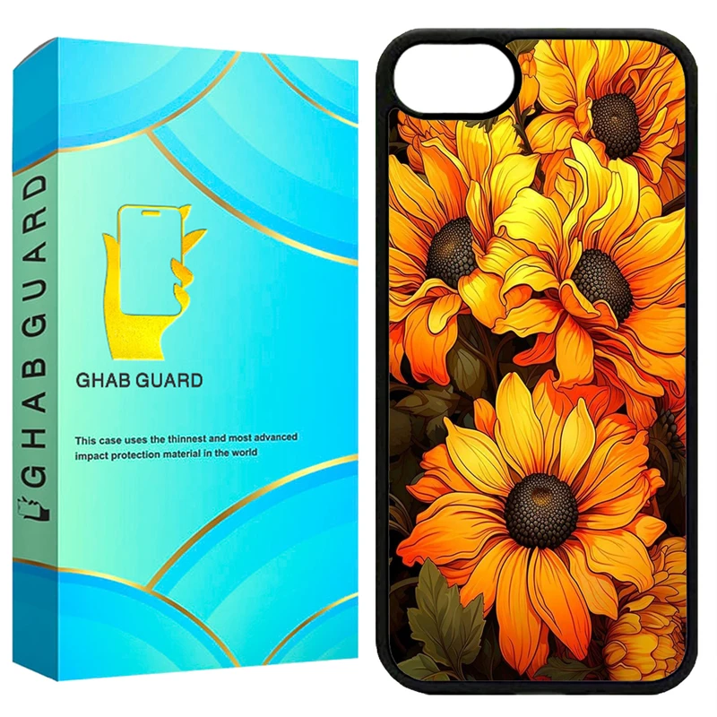 کاور قاب گارد طرح آفتاب گردان مدل G16E مناسب برای گوشی موبایل اپل iPhone 16e