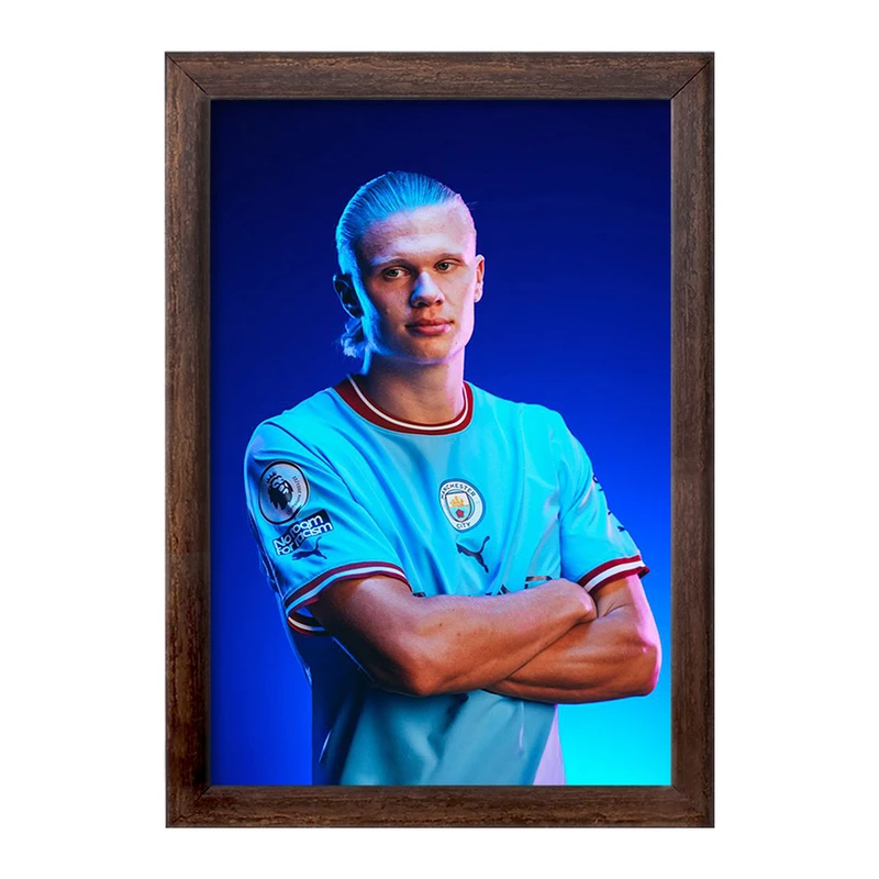 تابلو خندالو طرح ارلینگ هالند Erling Haaland کد 28619