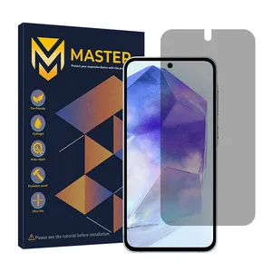 Master Resistant model privacy screen protector suitable for Samsung Galaxy A55 mobile phone