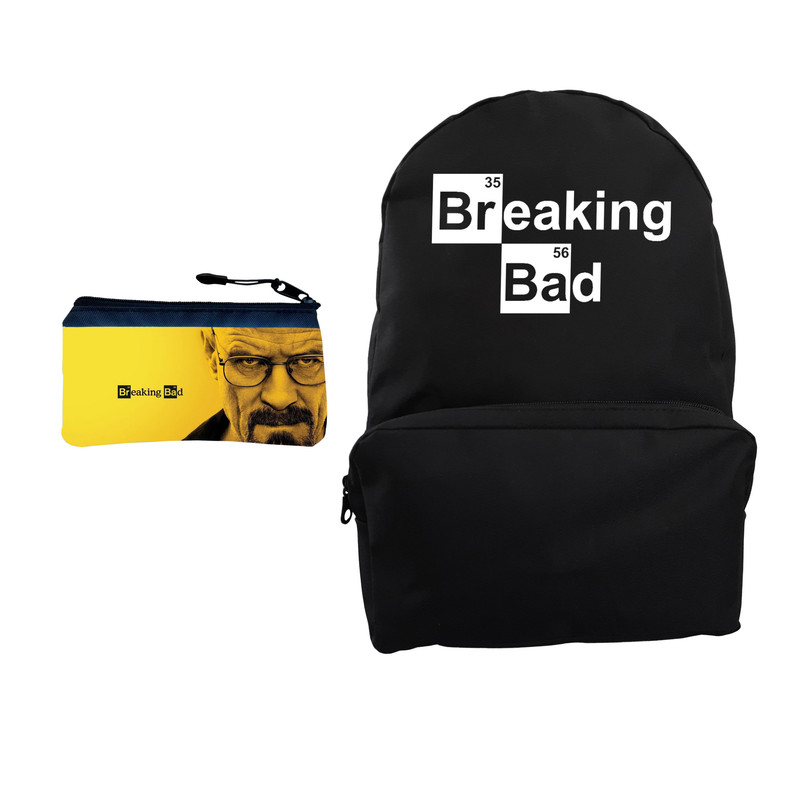 کوله پشتی مدل Breaking Bad کد KP-1111 به همراه جامدادی