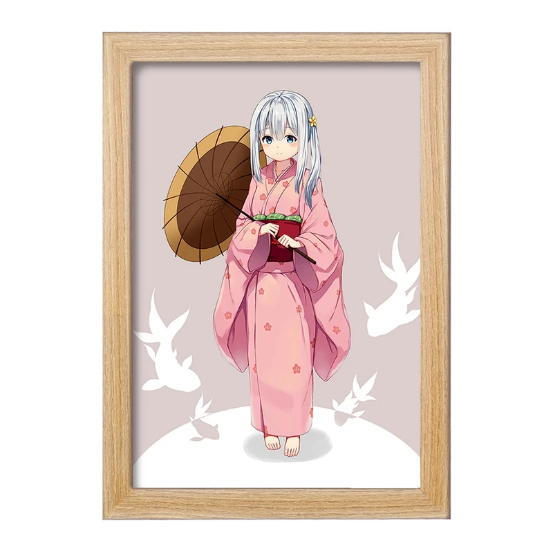 تابلو خندالو مدل ساگیری انیمه ارومانگا سنسی Eromanga Sensei  کد 22719