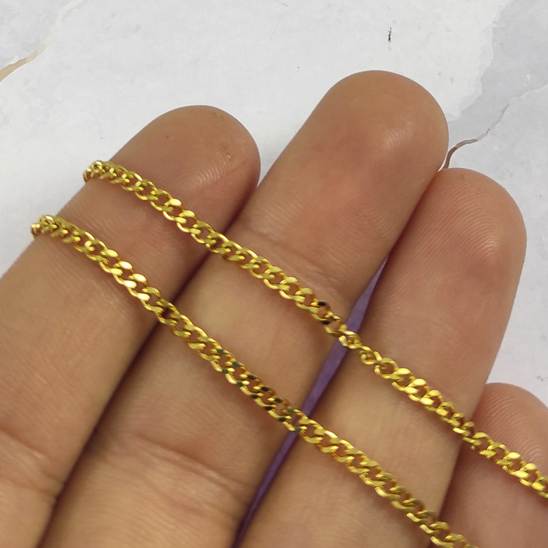 زنجیر زنانه سلین کالا کد T50