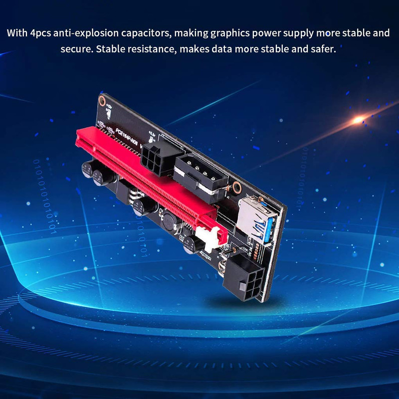 رایزر گرافیک تبدیل PCI EXPRESS X1 به X16 مدل 009S