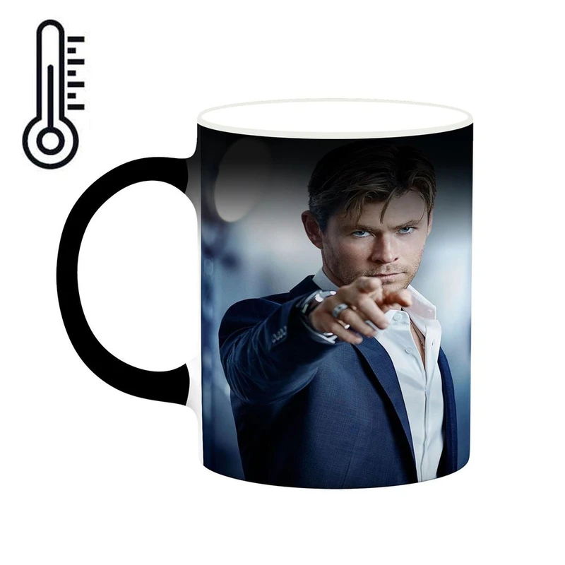 ماگ حرارتی کاکتی طرح Chris Hemsworth مدل mgh25578