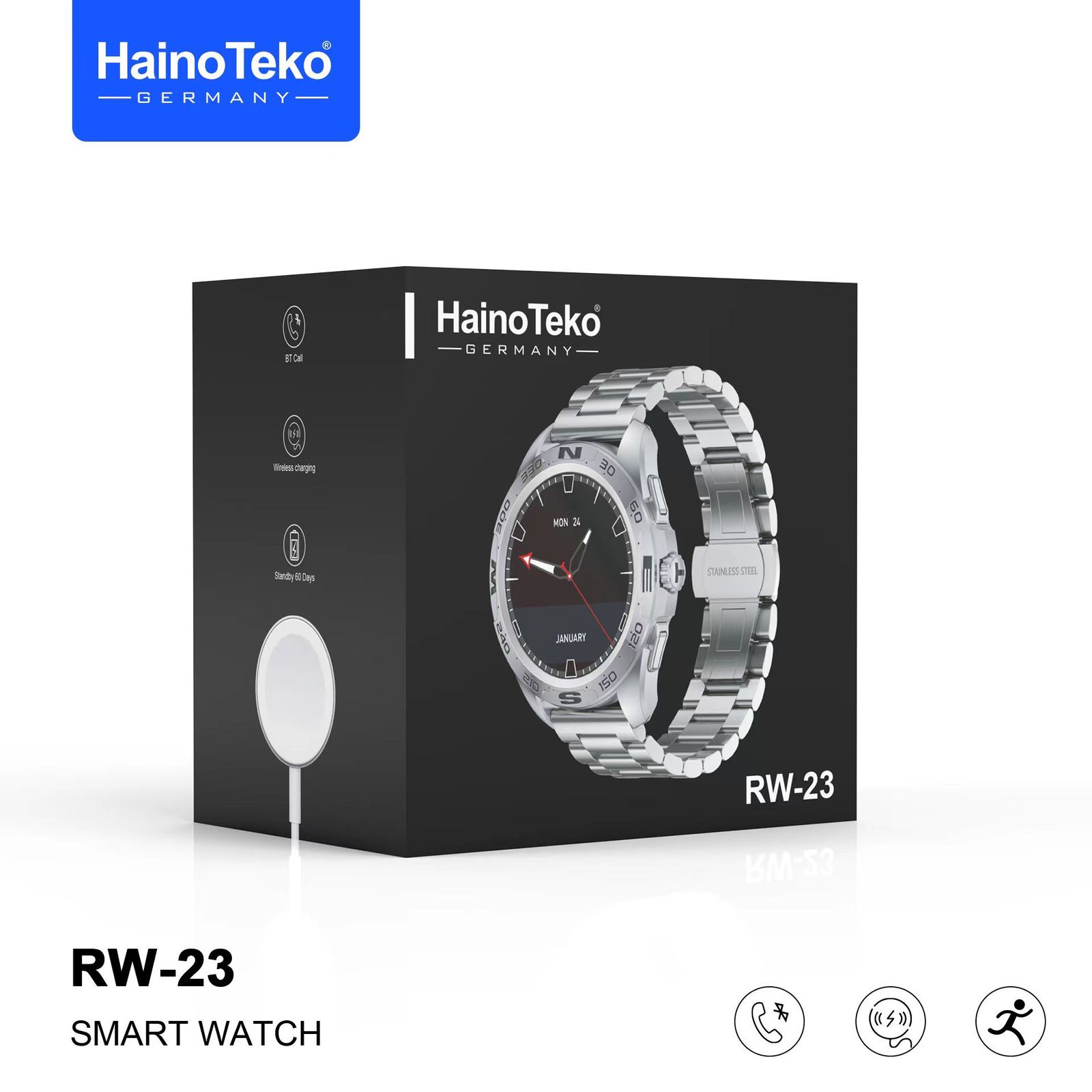 ساعت هوشمند هاینو تکو مدل RW 23 -  - 3