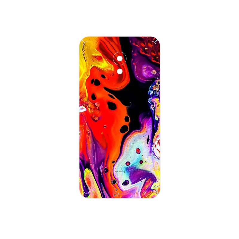 برچسب پوششی ماهوت مدل Abstract Oil Art مناسب برای گوشی موبایل میزو M5