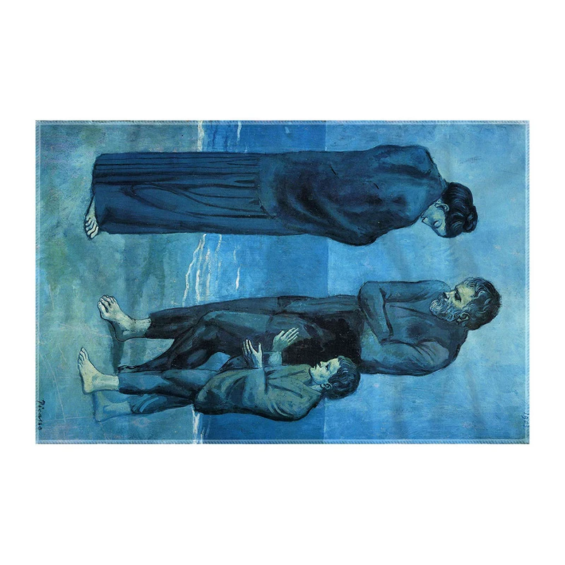 کاغذ کادو ترمه طراحان ایده مدل تراژدی از پیکاسو کد art0320