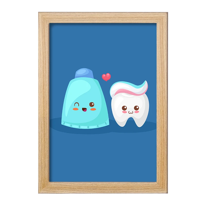 تابلو خندالو مدل دندان و دندان پزشکی کودکانه کد 36710