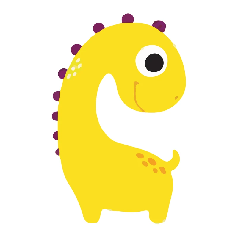 استیکر دیواری کودک پویا مارکت مدل دایناسور کد 2058