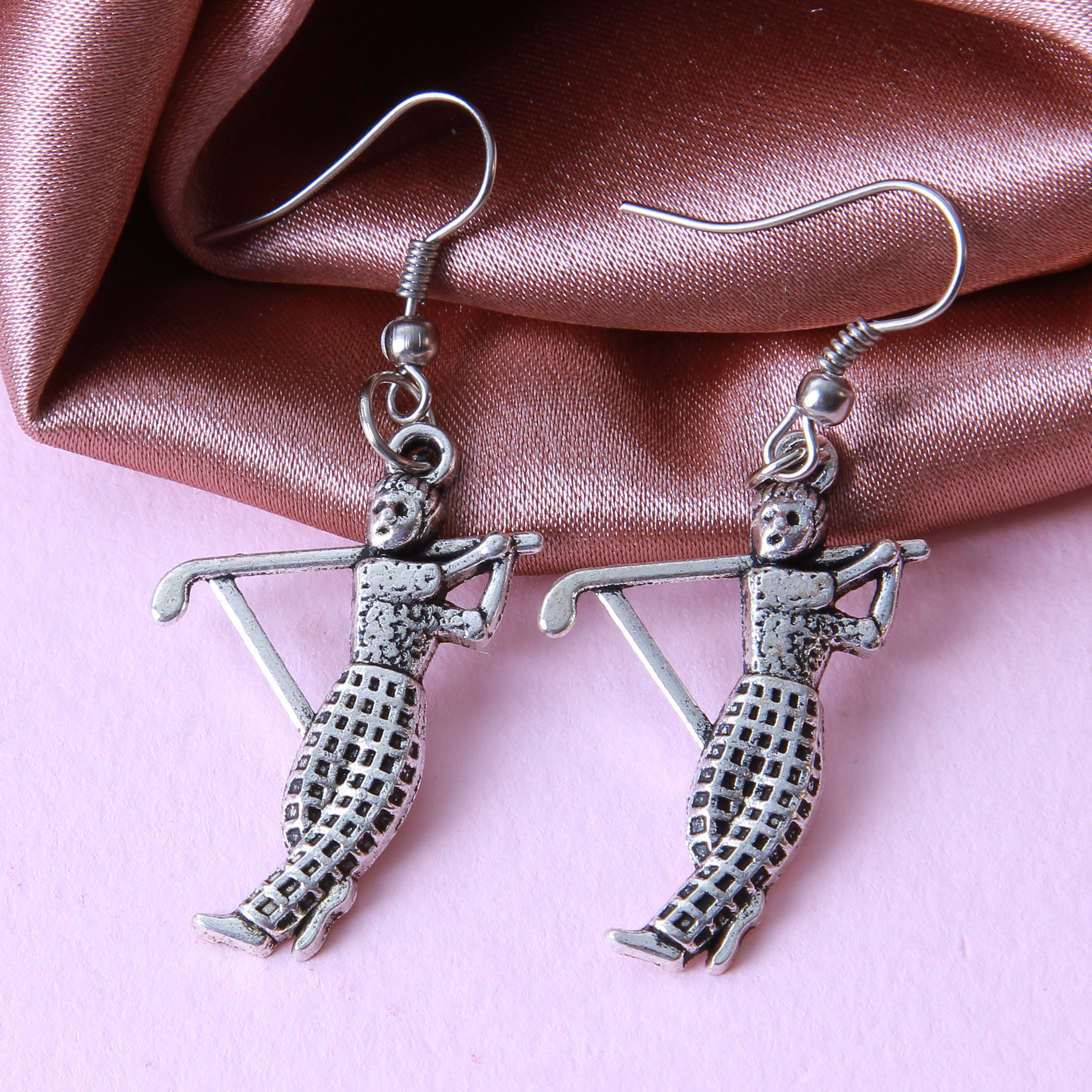 گوشواره دخترانه بازرگانی میلادی کد GZN_049 گوشواره دخترانه بازرگانی میلادی کد GZN_049