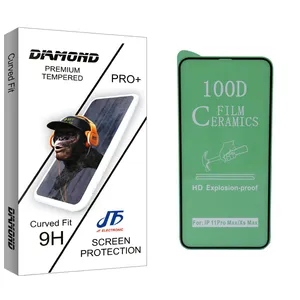 JF Diamond glass Screen Protector For Apple iphone XS Max / 11 pro Max
