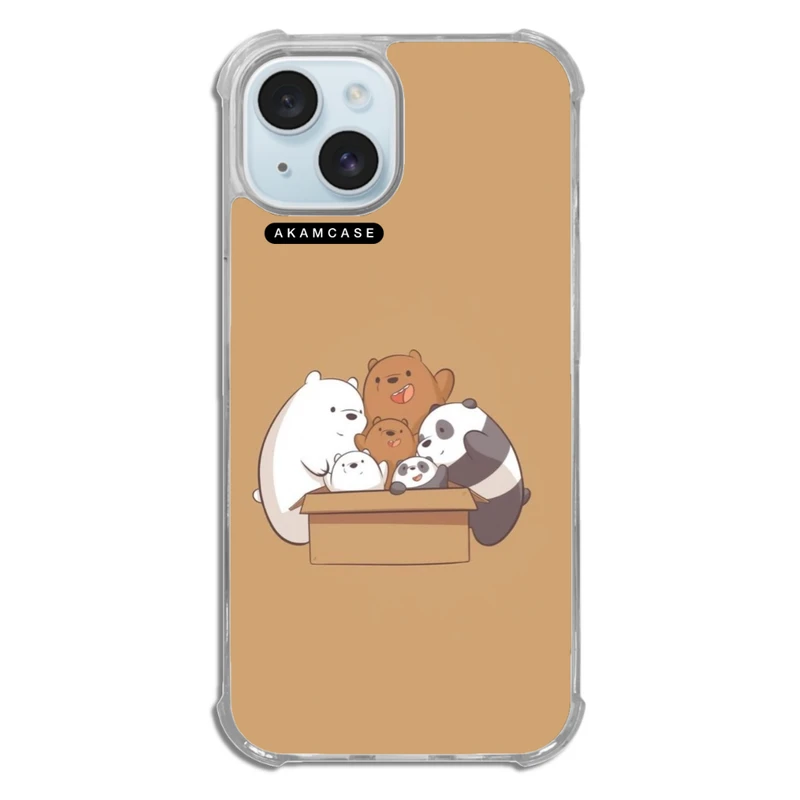 کاور آکام مدل AMCWTA15-BARE BEAR16 مناسب برای گوشی موبایل اپل iPhone 15