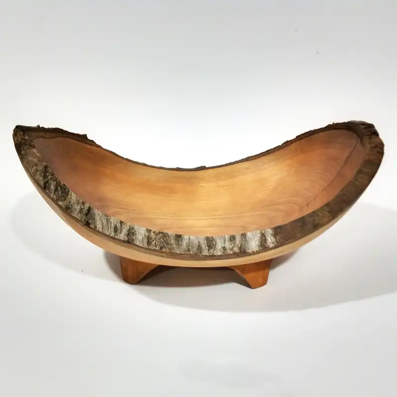 کاسه چوبی مدل کشکول کد 105