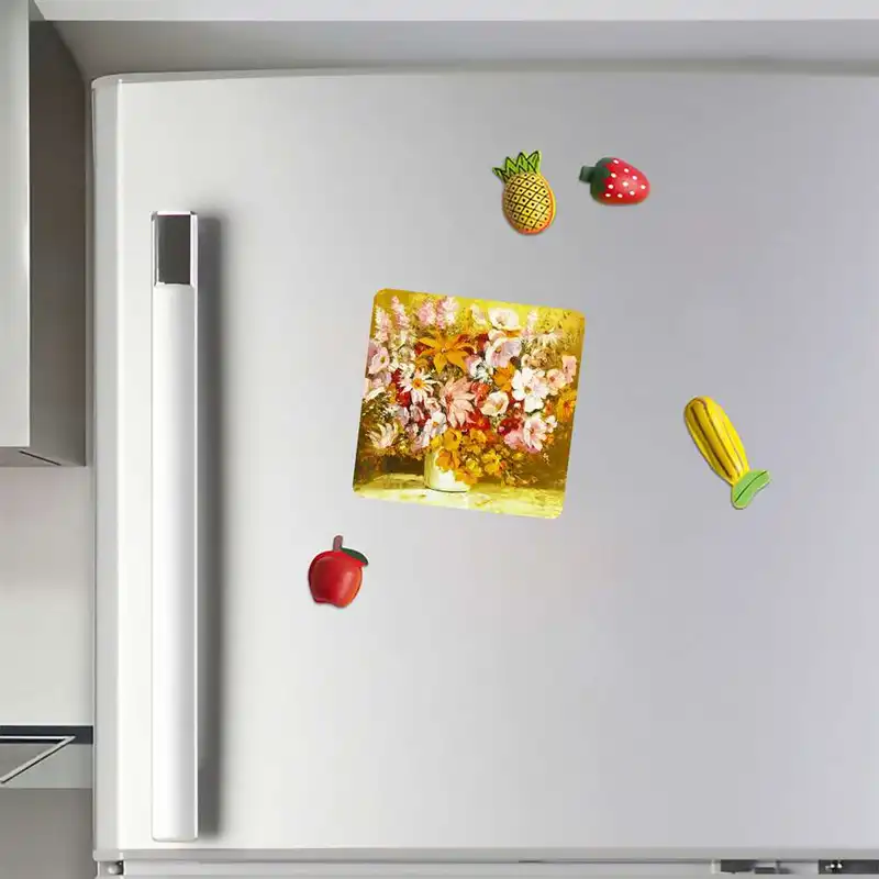 مگنت طرح نقاشی رنگ روغن مدل mg10373