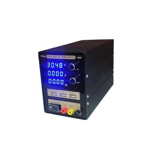منبع تغذیه الکتریکی 30 ولت 5 آمپر مدل STX-3010 