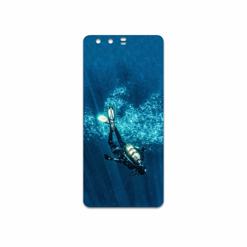 برچسب پوششی ماهوت مدل Scuba Diving مناسب برای گوشی موبایل هوآوی P10 Plus