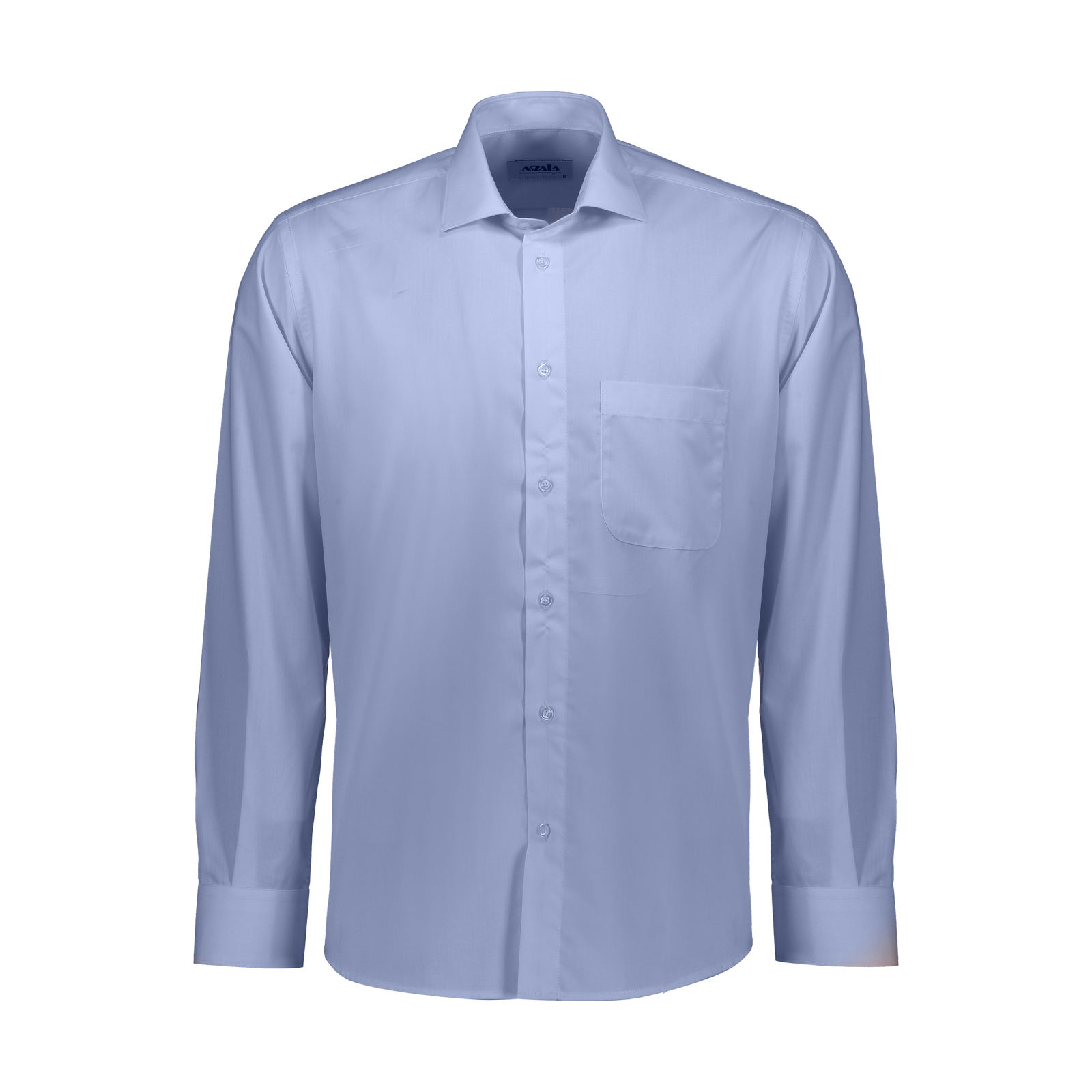 پیراهن آستین بلند مردانه مدل H-L رنگ آبی آسمانی