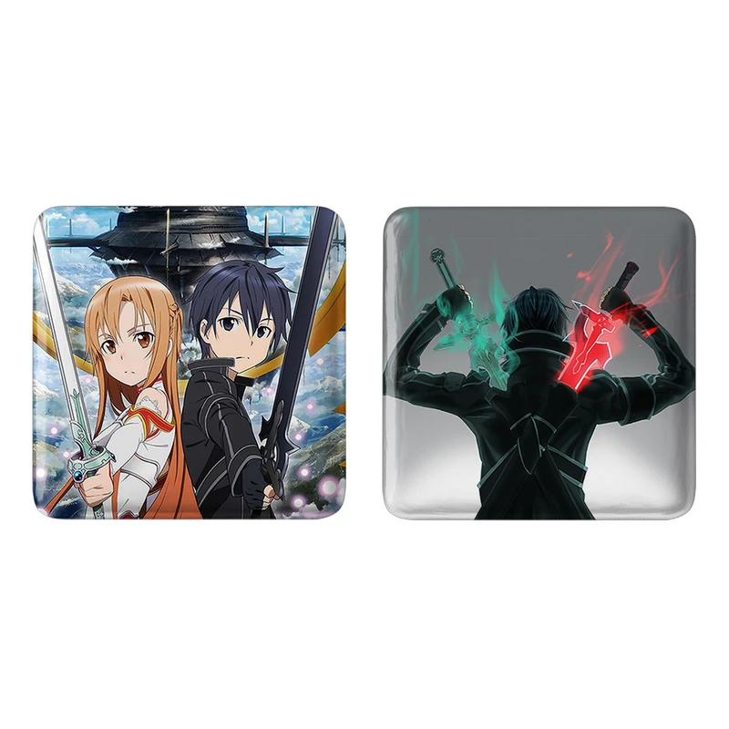 مگنت خندالو طرح انیمه هنر شمشیر زنی آنلاین کد 1012110131 مجموعه 2 عددی