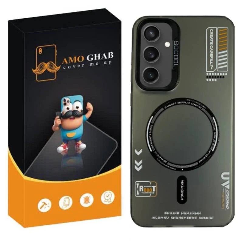 کاور عمو قاب مدل SO COOL طرح UV مناسب برای گوشی موبایل سامسونگ Galaxy S23 FE