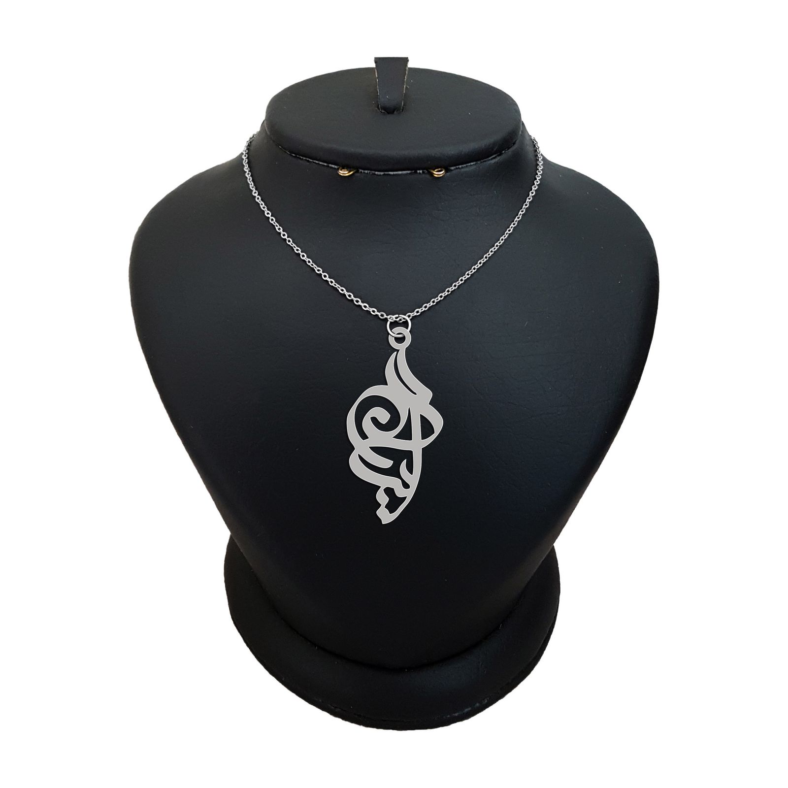 گردنبند نقره زنانه ترمه ۱ مدل آیسان کد ma 251 -  - 1