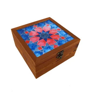 جعبه هدیه چوبی مدل ترمو C80