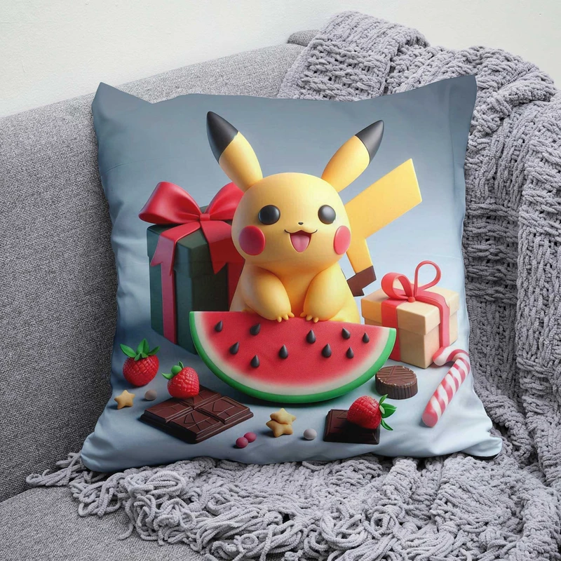 کوسن پاد آفرین مدل پیکاچو طرح هدیه  پوکمون  کد 231