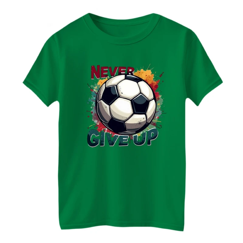 تی شرت آستین کوتاه بچگانه مدل توپ فوتبال