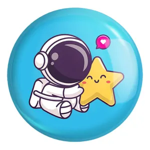 پیکسل خندالو طرح فضانورد کد 25066 مدل بزرگ