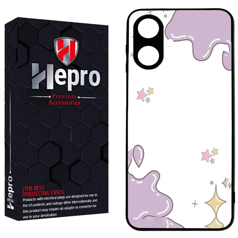 کاور هپرو طرح ستاره کد TPU-871 مناسب برای گوشی موبایل سامسونگ Galaxy A06