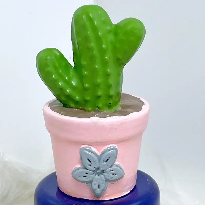 مجسمه دکوری طرح کاکتوس کد 001