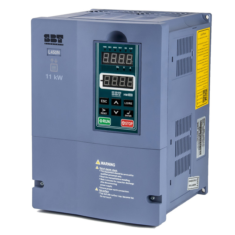 اینورتر اس بی تی مدل L450N ظرفیت 11 کیلووات