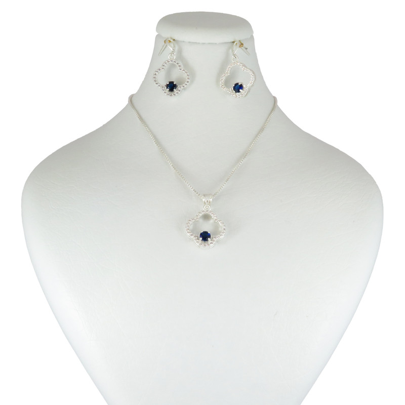 نیم ست نقره زنانه مدل AV185-S4.5 C2 نیم ست نقره زنانه مدل AV185-S4.5 C2