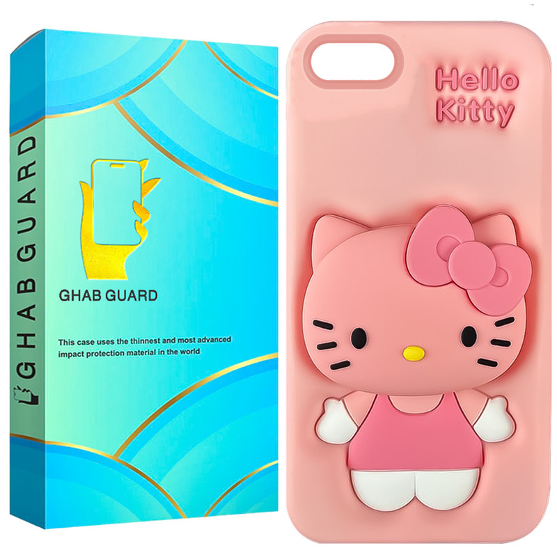 کاور قاب گارد طرح کیتی مدل KITSG مناسب برای گوشی موبایل اپل iPhone 7 iPhone 8 iPhone SE 2020 iPhone SE 2022