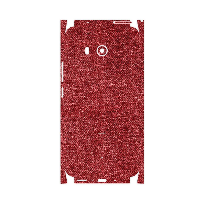 برچسب پوششی ماهوت مدل Fabric Texture 4-FullSkin مناسب برای گوشی موبایل اچ تی سی U11