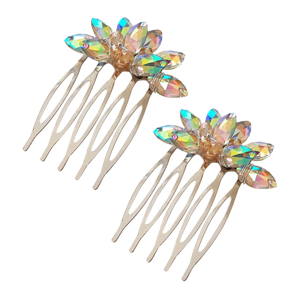 شانه مو زنانه کد SHG5609 بسته 2 عددی
