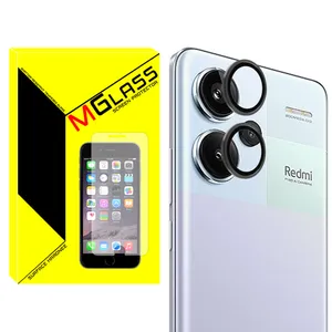 محافظ لنز دوربین ام‌گلس مدل Ring-Metal-MG مناسب برای گوشی موبایل شیائومی Redmi Note 13 pro plus