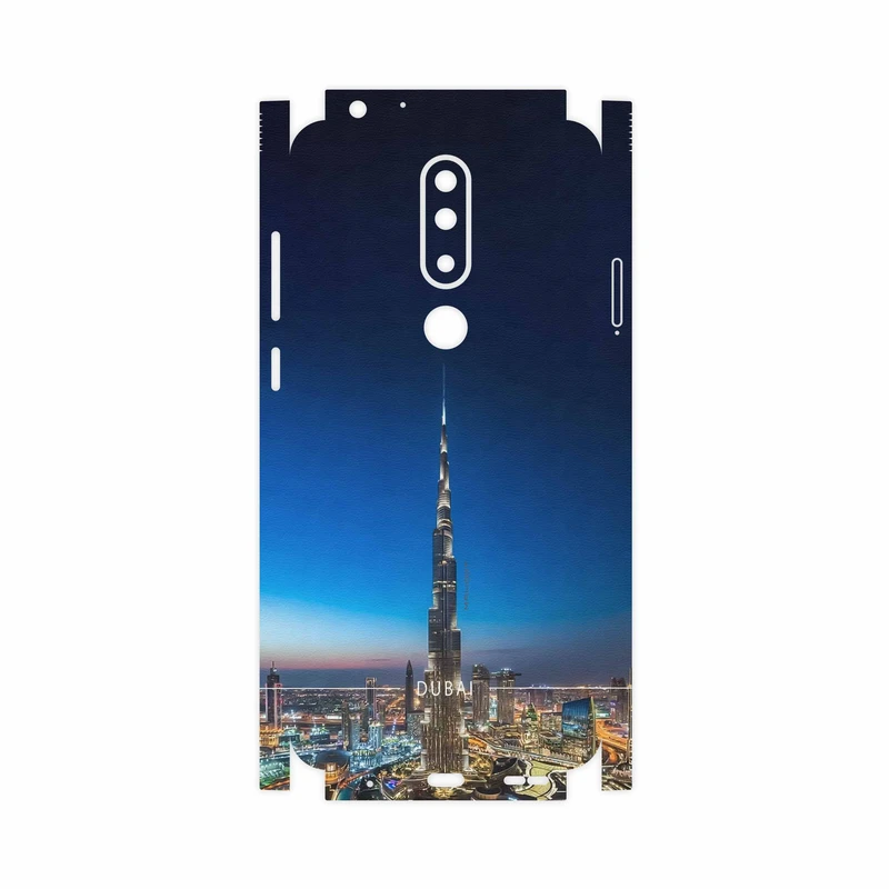 برچسب پوششی ماهوت مدل Dubai City-FullSkin مناسب برای گوشی موبایل نوکیا 5.1 Plus