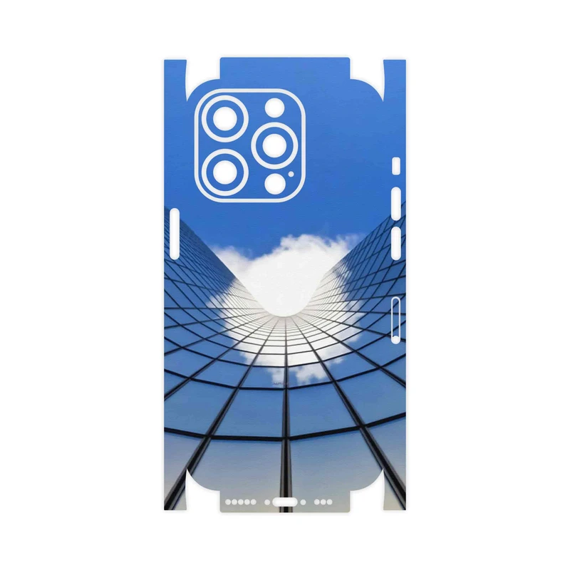 برچسب پوششی ماهوت مدل Glass skyscraper-FullSkin مناسب برای گوشی موبایل اپل iPhone 14 Pro