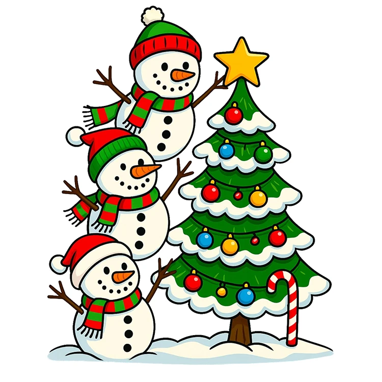 استیکر پارچه و لباس پاد آفرین مدل کریسمس طرح بابانوئل کاج گوزن آدم برفی قهوه کد S2902