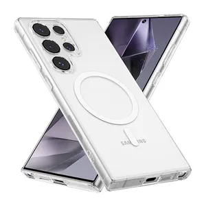 کاور مدل مگ سیف کد Magsafe مناسب برای گوشی موبایل سامسونگ Galaxy S25 Ultra