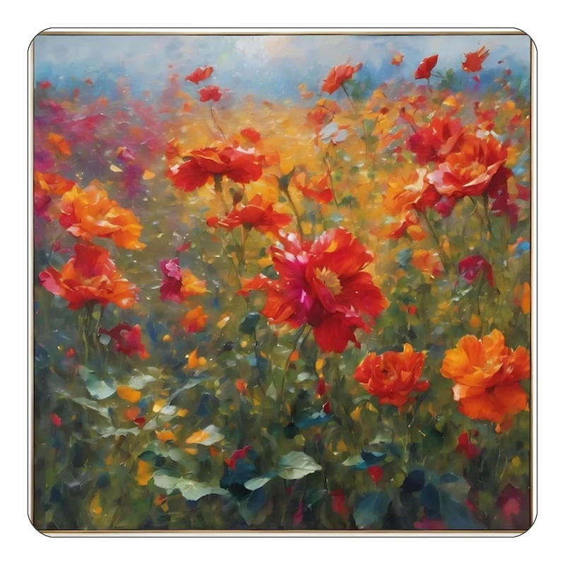 مگنت کاکتی طرح نقاشی رنگ روغن مدل mp69884