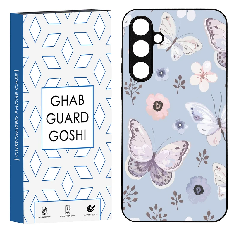 کاور قاب گارد گوشی طرح پروانه کد TPU-004 مناسب برای گوشی موبایل سامسونگ Galaxy S23 FE