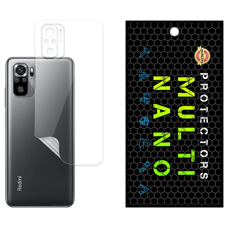محافظ پشت شفاف نانو هیدروژل مولتی نانو مدل X-F1T مناسب برای گوشی موبایل شیائومی Redmi Note 10S