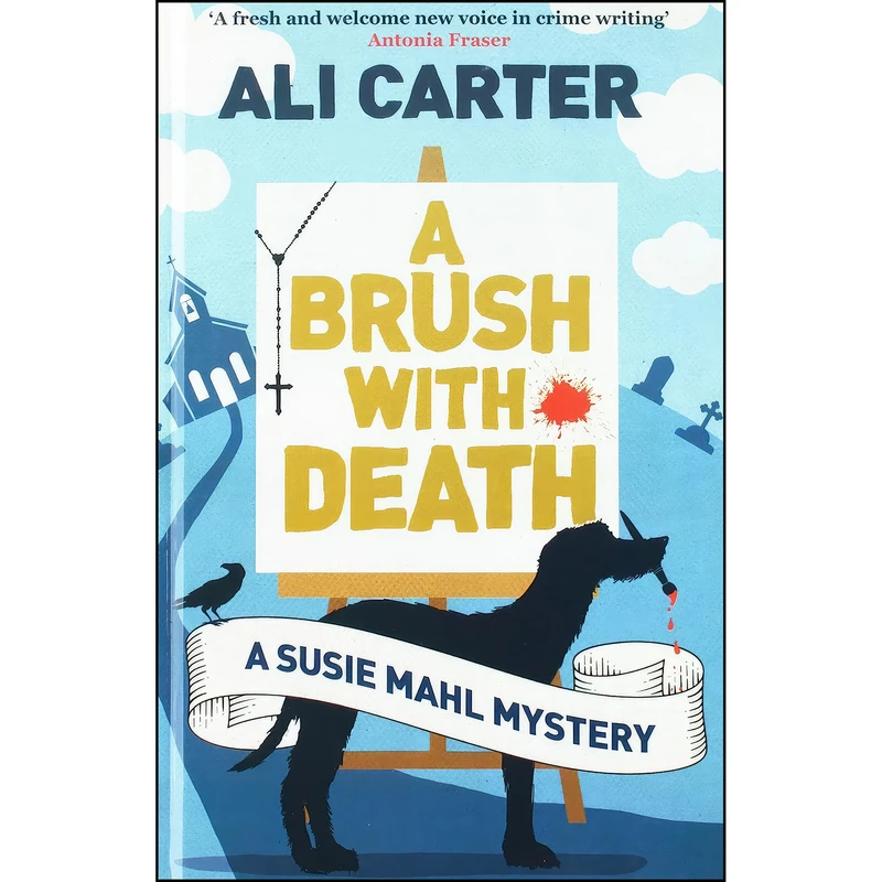 کتاب A Brush With Death اثر Ali Carter انتشارات Charnwood