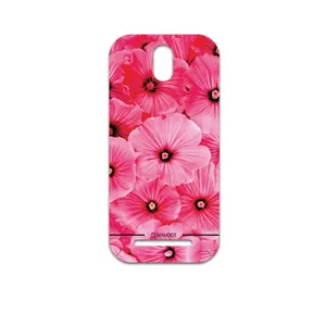 MAHOOT Pink-Flower Cover Sticker for HTC Desire 500
